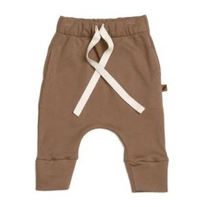KidWild Drawstring Pants Caramel 6-12 M
